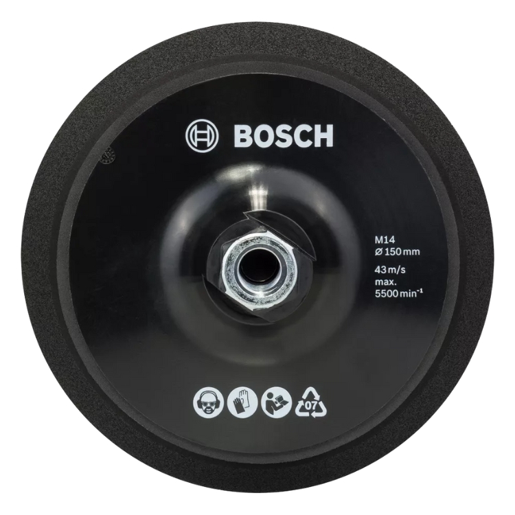 BOSCH potporni tanjur s čičak prihvatom 150 mm