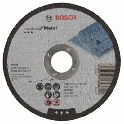 BOSCH rezna ploca za metal ravna Standard 125×25 mm alati matic 881343860 Alati Matić Alati vrhunske cijene i kvalitete
