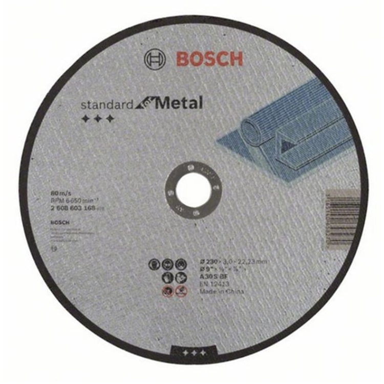 BOSCH rezna ploča za metal ravna Standard 230×3,0 mm