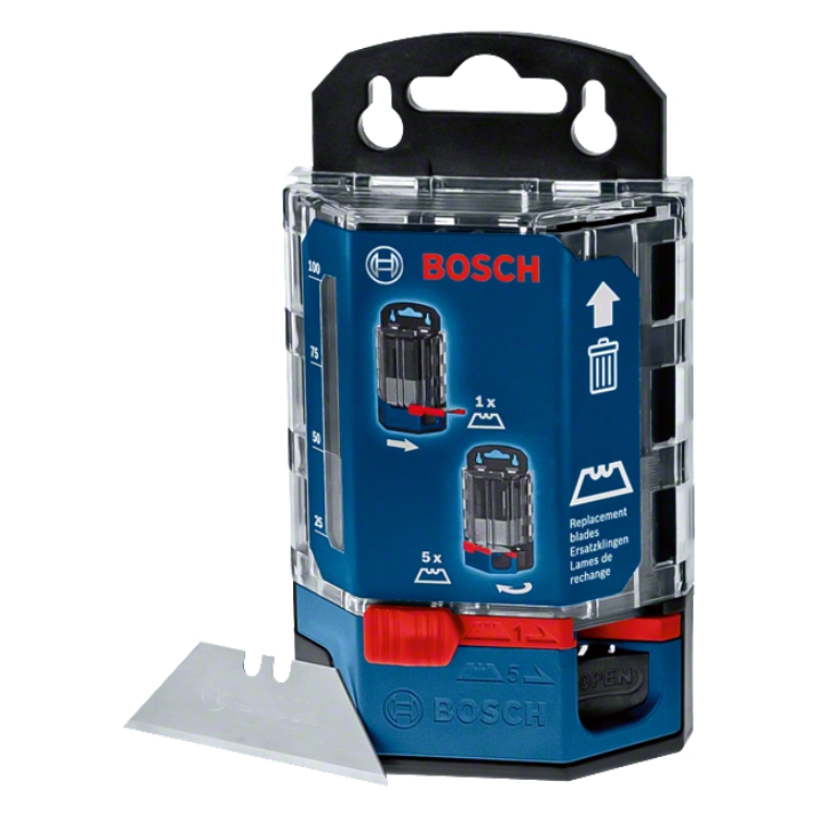 BOSCH zamjenske oštrice za nož na uvlačenje, 50 komada