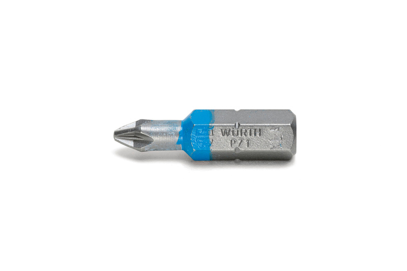 Wurth BIT-PZ1-PLAVI-1/4-L25MM