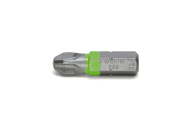 Wurth BIT-PZ3-ZELENI-1/4-L25MM
