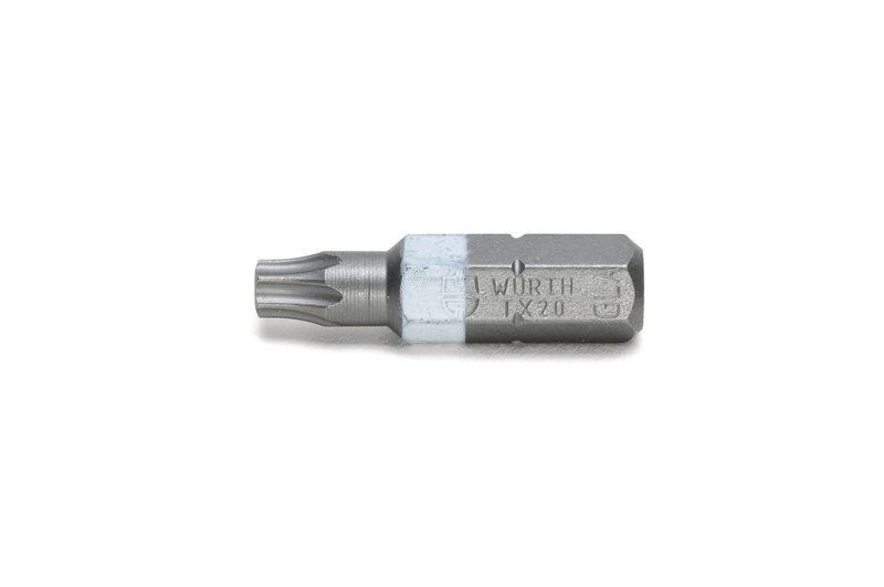 Wurth BIT-TX20-BIJELI-1/4-L25MM