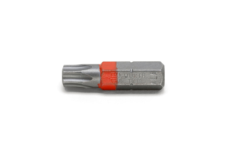 Wurth BIT-TX30-CRVENI-1/4-L25MM