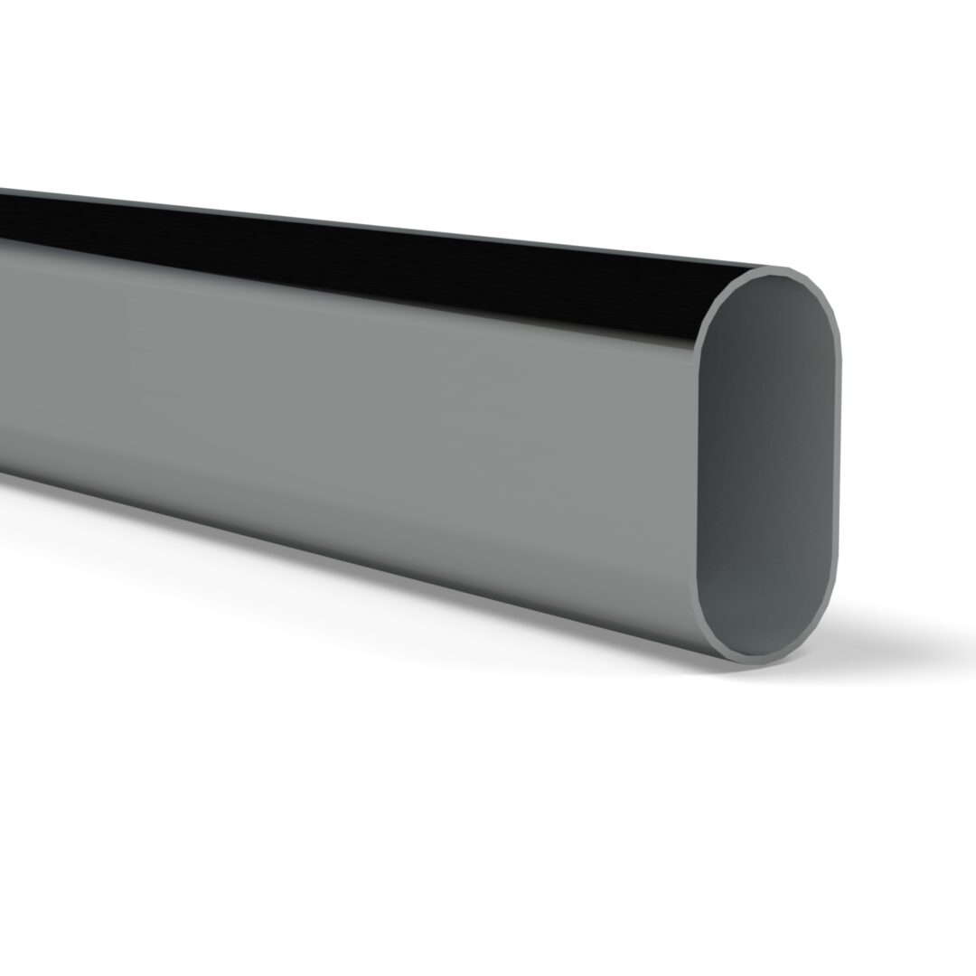 Wurth GARDEROBNA OVALNA CIJEV 30X15 MM, KROM, L=3000 MM
