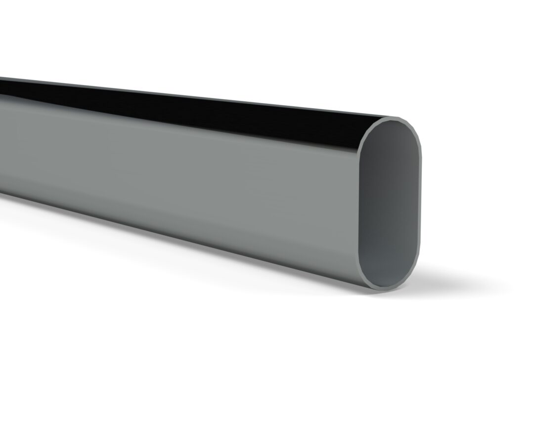 Wurth GARDEROBNA OVALNA CIJEV 30X15 MM, KROM, L=3000 MM