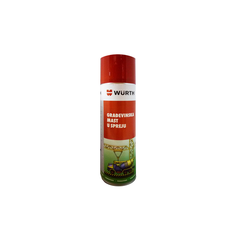 Wurth GRAĐEVINSKA MAST U SPREJU-500ML