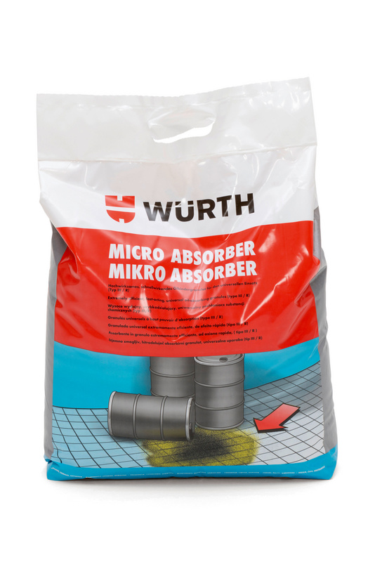 Wurth GRANULAT ZA UPIJANJE ULJA-TIP III-10KG