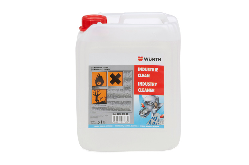 Wurth INDUSTRIJSKI ČISTAČ-INDUSTRIE CLEAN-5L