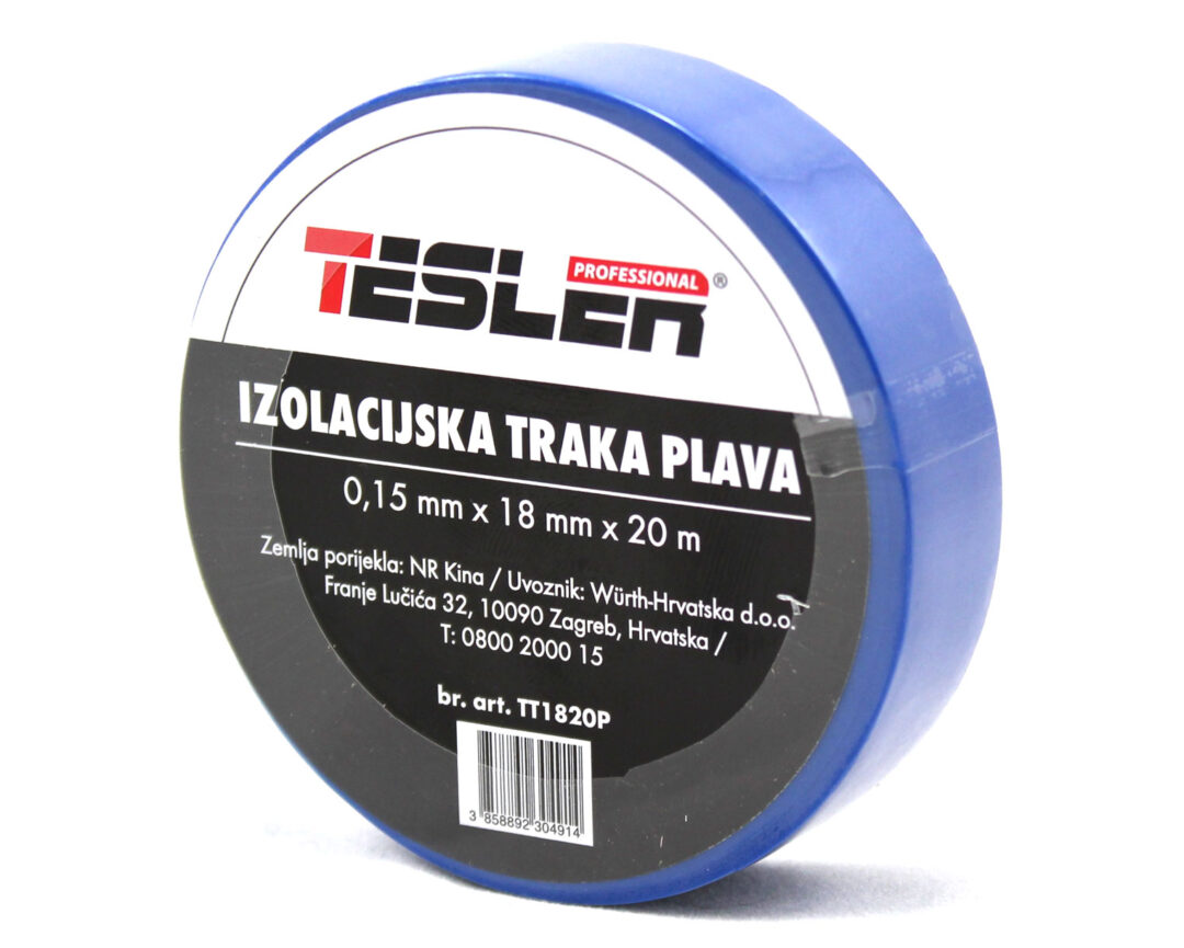 Wurth IZOLIR TRAKA PLAVA TESLER 0,15mm x 18mm x 20m