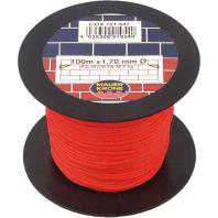 Wurth KONOP ZIDARSKI CRVENI 1,7mm/100m