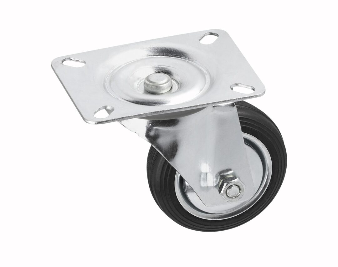 Wurth KOTAČ ZA KOLICA ZAOKRETNI 104X80mm FI125mm, 100kg