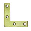 Wurth KUTNIK PERFORIRAN ŽUTO Zn 40X40X10X2mm- pak 10kom