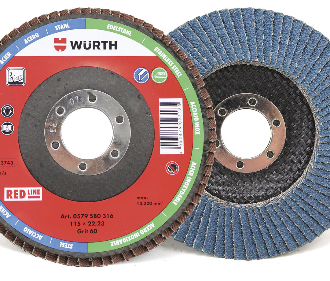 Wurth LEPEZ.BRUSNA PLOČA-FE/INOX-B22,23-G80-D125MM