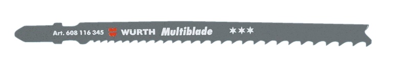 Wurth LIST UBODNE PILE-PAK.5KOM-GRAĐ.-MULTIBLADE-105MM
