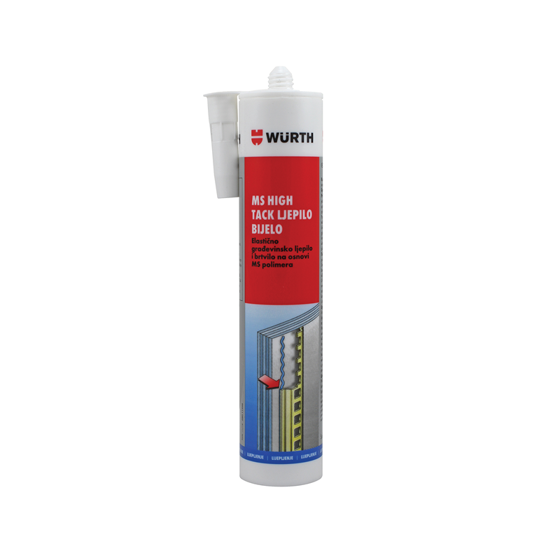 Wurth LJEPILO-MS PREMIUM HIGH TACK-BIJELO-290ML