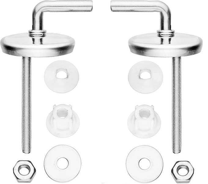 Wurth NOSAČI ZA DUROPLAST WC SJEDALO INOX