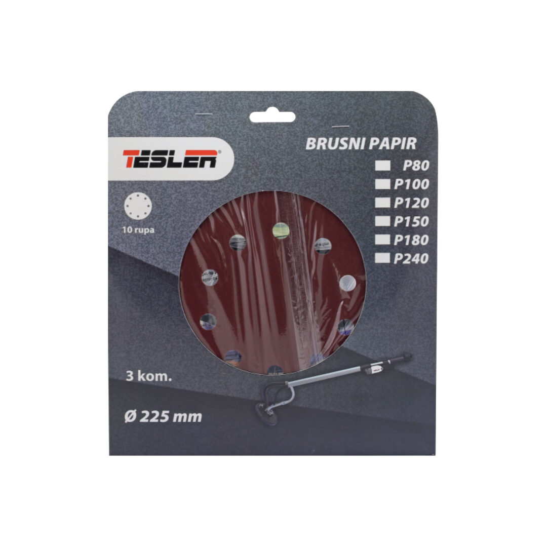 Wurth PAPIR BRUSNI 120GR SET 3kom