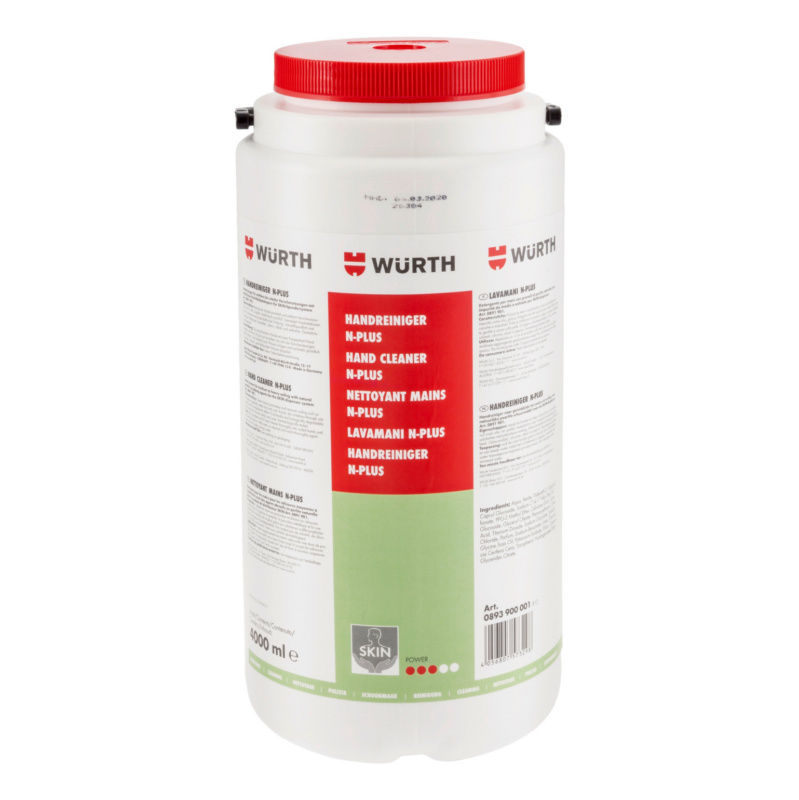 Wurth PASTA ZA RUKE-BUCKET-4000ML