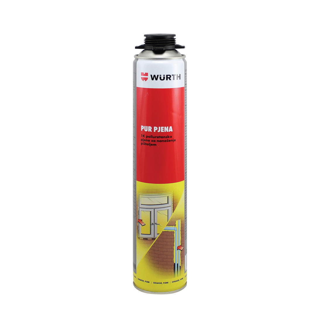 Wurth PUR PJENA STANDARD PIŠTOLJSKA 750ML