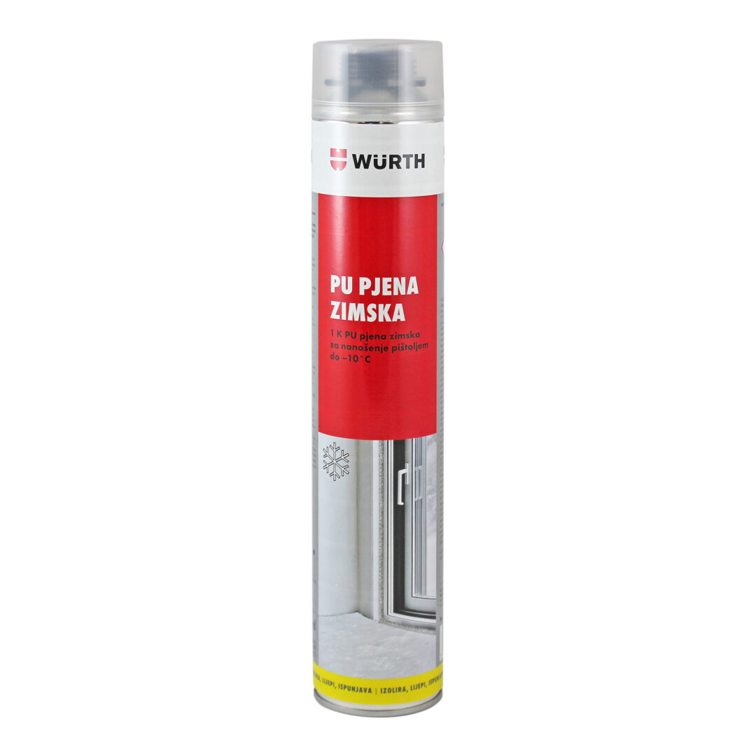 Wurth PUR PJENA ZIMSKA -10°C PIŠTOLJSKA 750ML