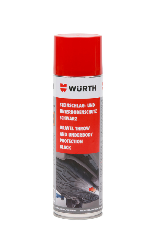 Wurth SPREJ ZA ZAŠTITU DONJ POSTROJA-BRZA OBR CRNA 500ML