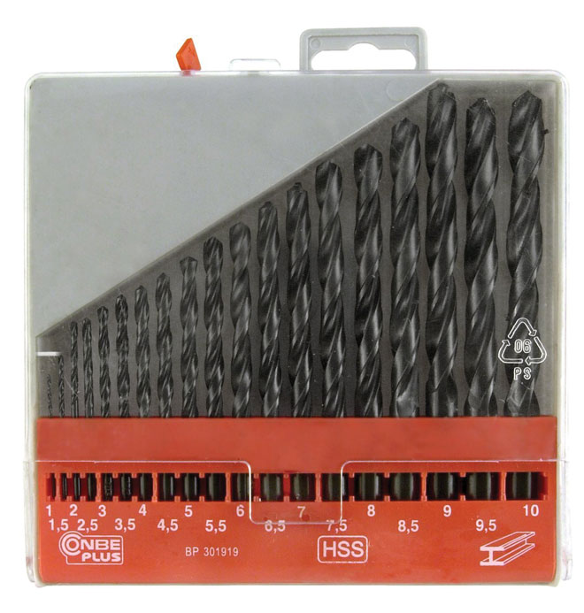 Wurth SVRDLO HSS ZA METAL SET 1-10mm 19kom