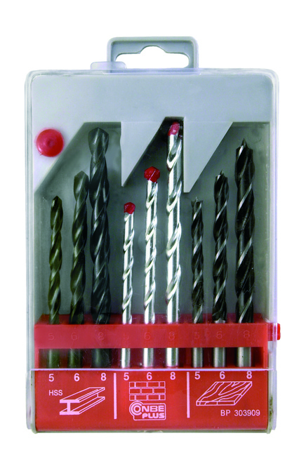 Wurth SVRDLO SET KOMBINIRANI METAL/DRVO 9kom
