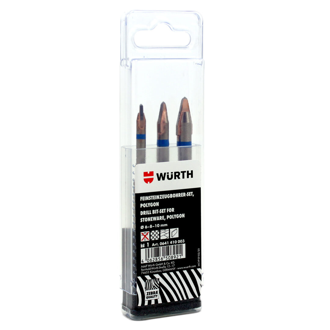 Wurth SVRDLO-TLE-SORT-STNWARE-POLYG-(6-10)-3KOM