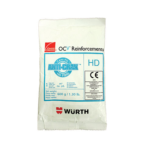 Wurth VLAKNA ZA BETON-ANTI-CRACK-HD-600G