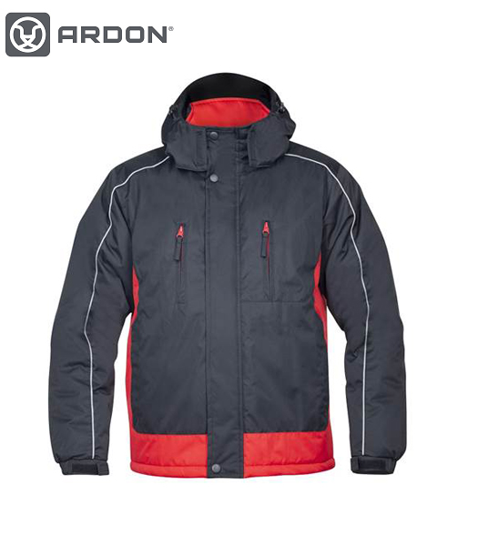 ARDON zimska jakna ARPAD crno crvena